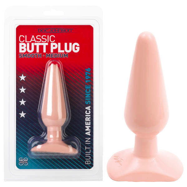 Classic Butt Plug Flesh 14 Cm (5.5'') Medium Smooth Butt Plug