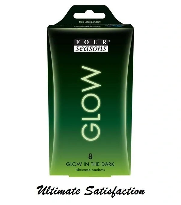 Glow In The Dark Lubricated Condoms