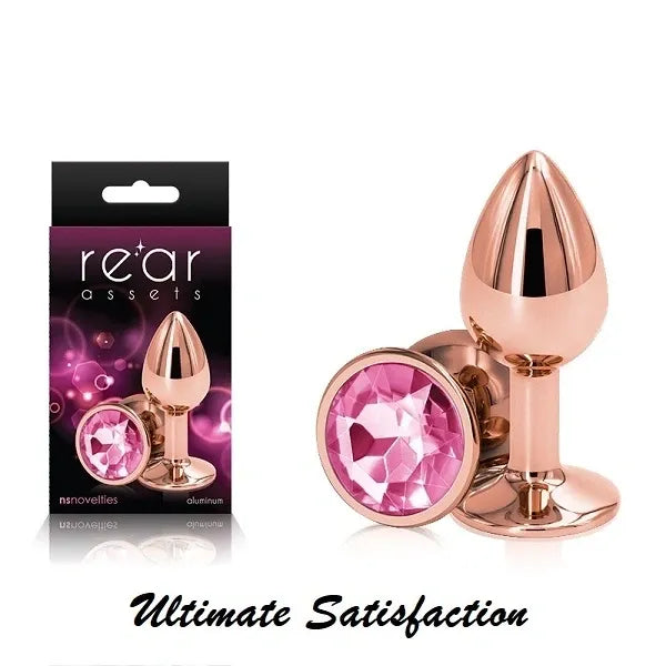 Rose Gold Round Small Butt Plug