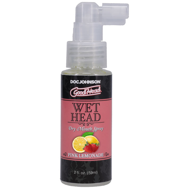 Good Head Wet Head Dry Mouth Spray Pink Lemonade Flavoured 59 Ml Bottle