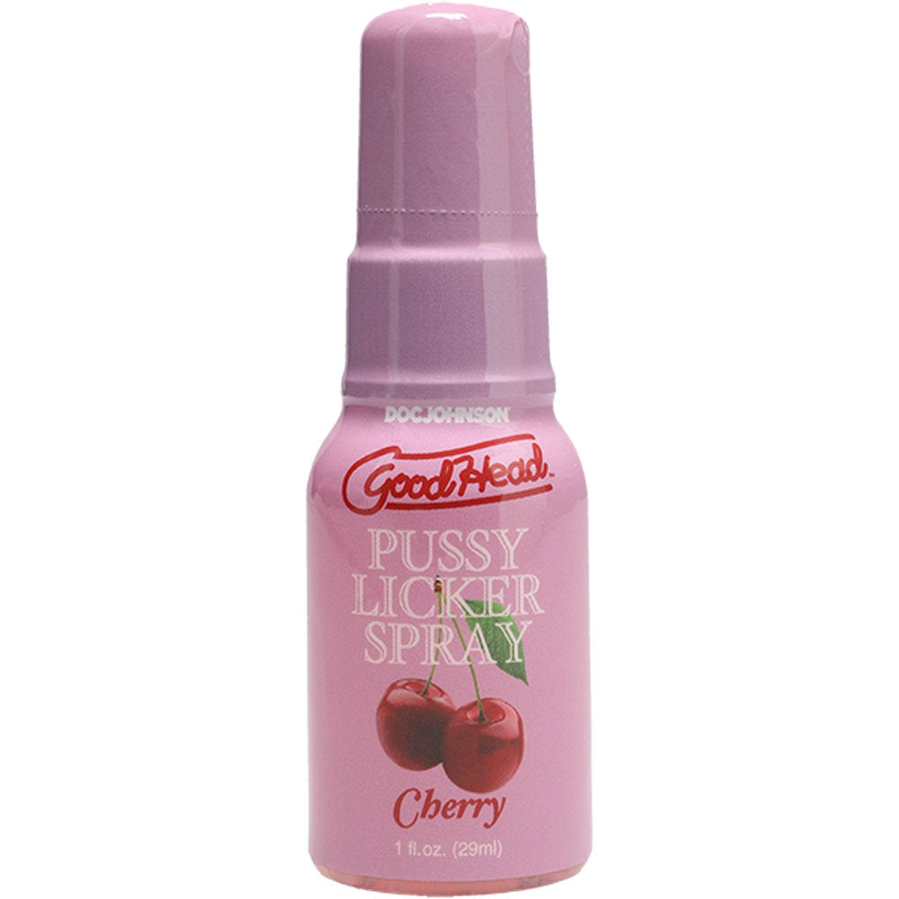 Good Head Pussy Licker Spray Cherry Cherry Flavoured Spray 29 Ml Bottle