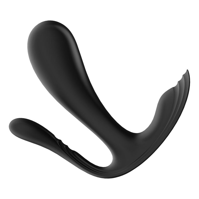 Satisfyer Top Secret + Black Wearable Vibrator With App Control