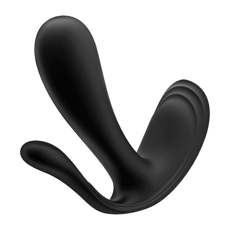 Satisfyer Top Secret + Black Wearable Vibrator With App Control