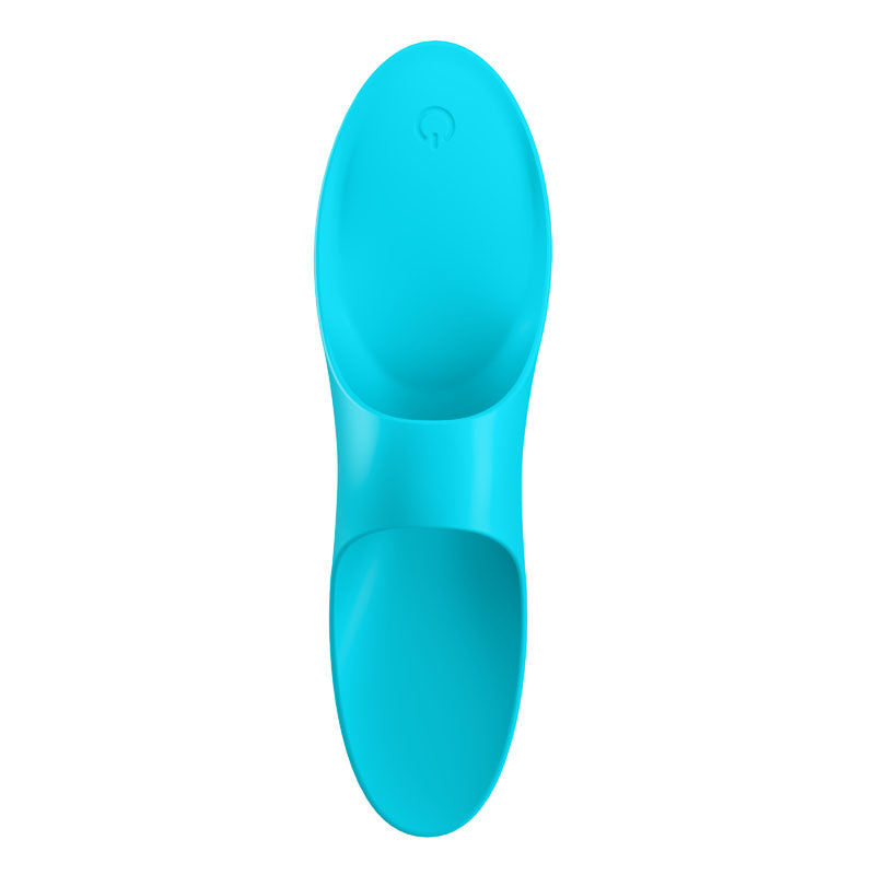 Satisfyer Teaser Light Blue Usb Rechargeable Finger Stimulator