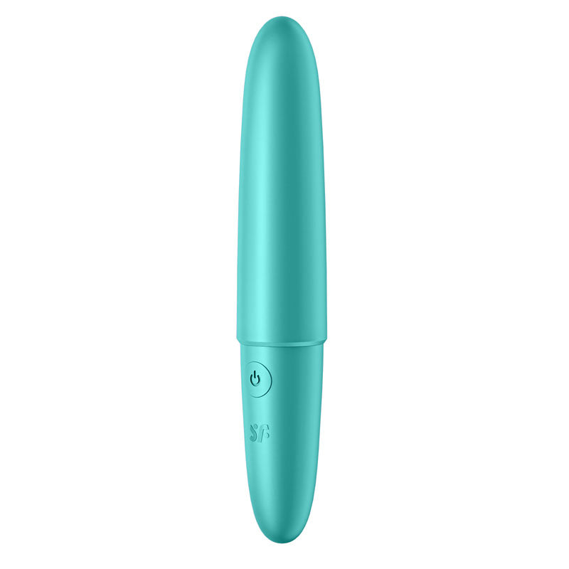 Satisfyer Ultra Power Bullet 6 Turquoise Usb Rechargeable Bullet
