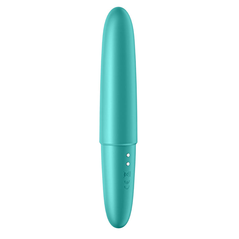 Satisfyer Ultra Power Bullet 6 Turquoise Usb Rechargeable Bullet
