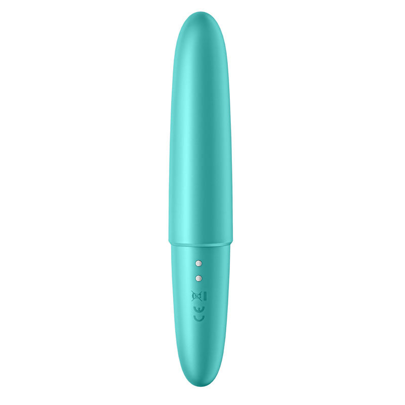 Satisfyer Ultra Power Bullet 6 Turquoise Usb Rechargeable Bullet