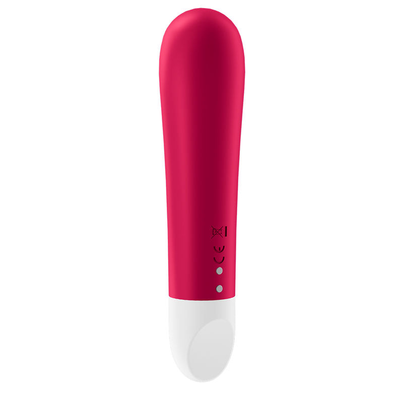 Satisfyer Ultra Power Bullet 1 Red Usb Rechargeable Bullet