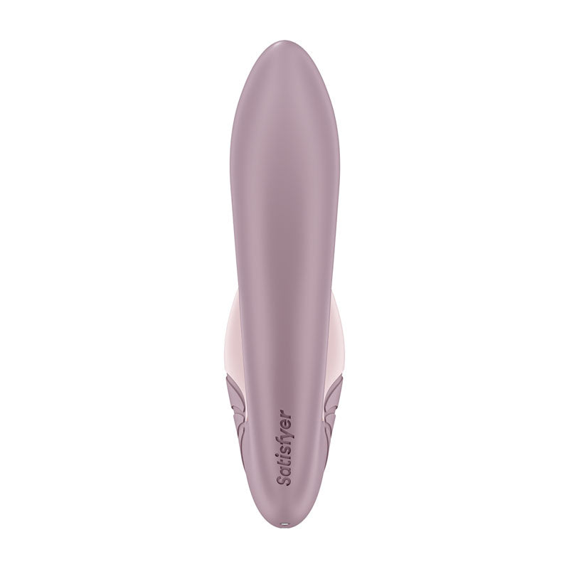 Satisfyer Supernova Old Rose Usb Rechargeable Vibrator With Air Pulsation