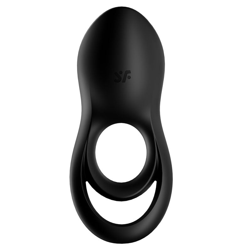 Satisfyer Legendary Duo Black Usb Rechargeable Cock & Balls Ring