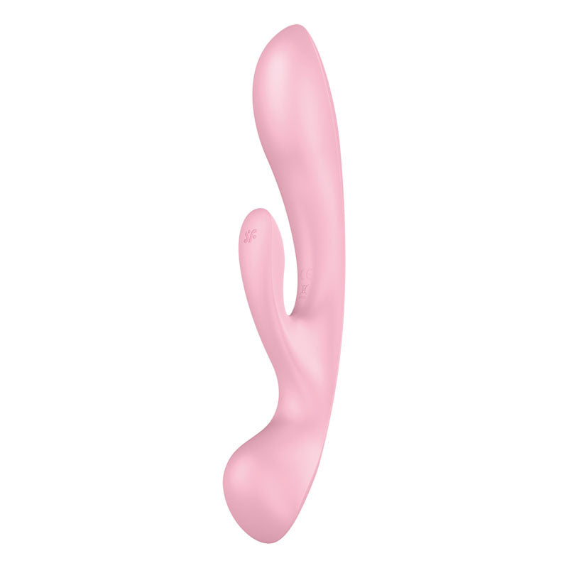 Satisfyer Triple Oh Pink Usb Rechargeable Rabbit Vibrator