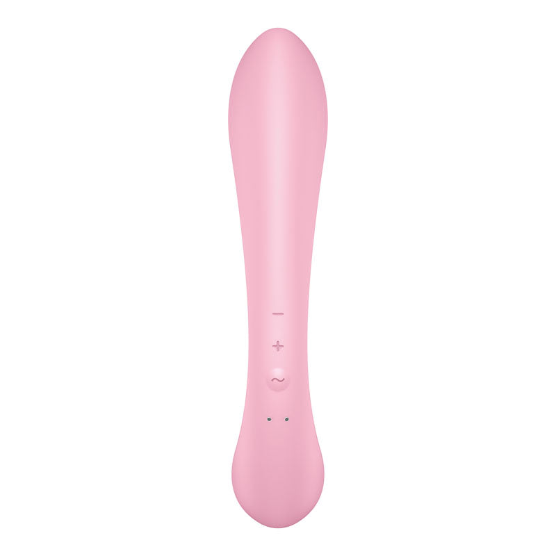 Satisfyer Triple Oh Pink Usb Rechargeable Rabbit Vibrator