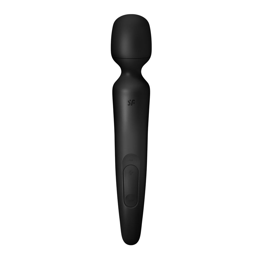 Satisfyer Wand Erland Black Black/Rose Gold Usb Rechargeable Massage Wand