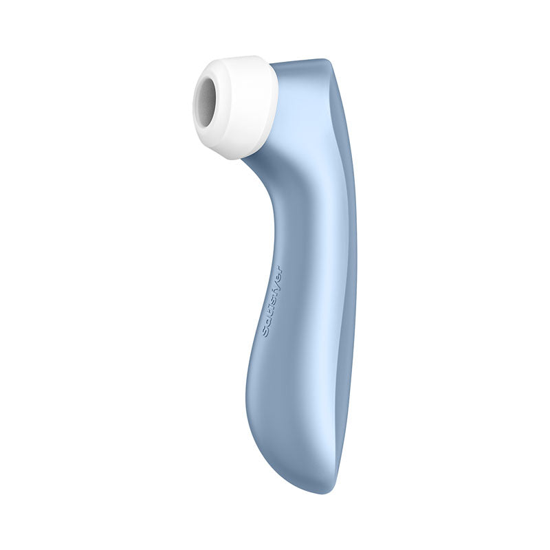 Satisfyer Pro 2+ Blue Touch Free Usb Rechargeable Clitoral Stimulator With Vibration