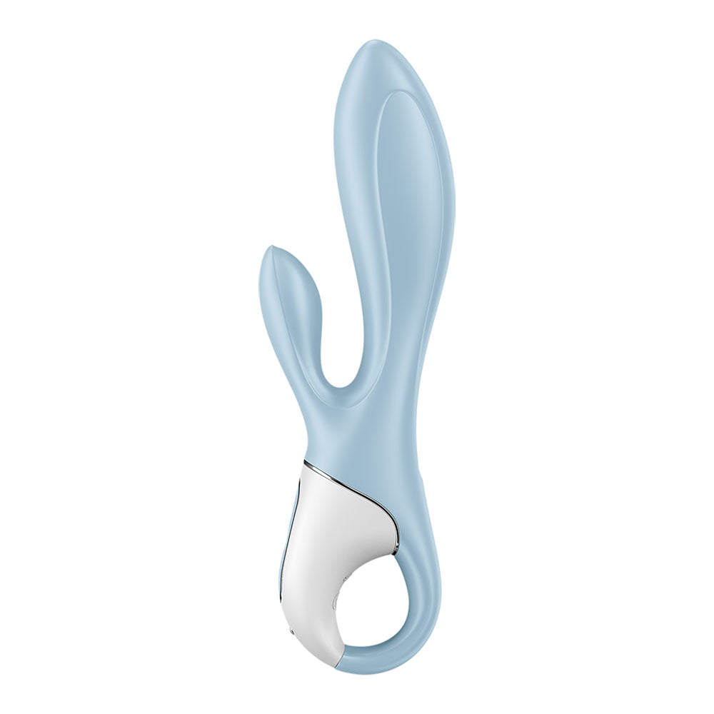 Satisfyer Air Pump Bunny 1 Blue Usb Rechargeable Inflatable Rabbit Vibrator