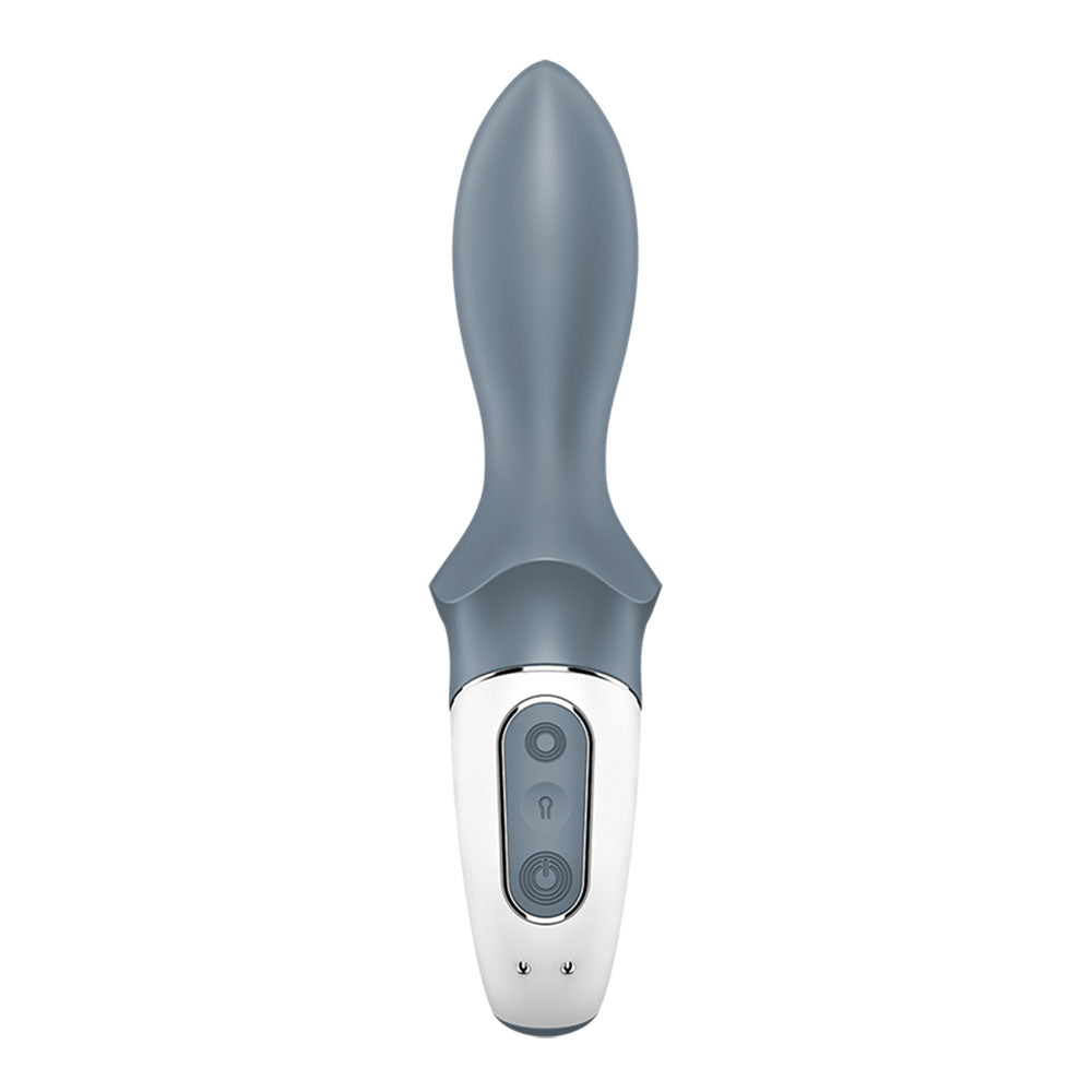 Satisfyer Air Pump Booty 1 Grey Usb Rechargeable Inflatable Anal Vibrator