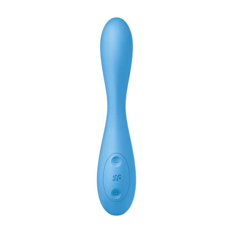 Satisfyer G Spot Flex 4 Blue Usb Rechargeable Vibrator With App Control
