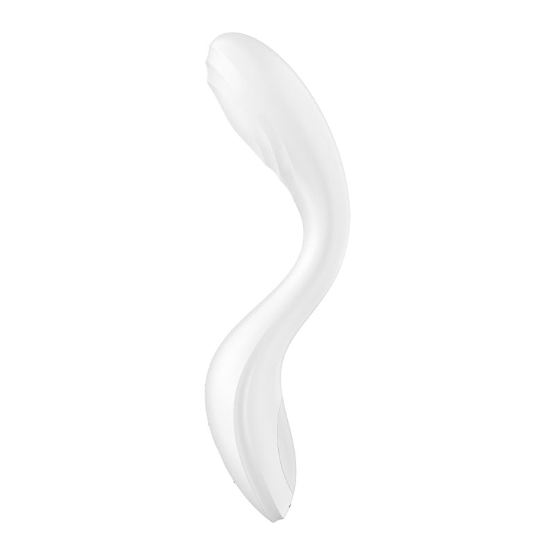 Satisfyer Rrrolling Pleasure White Usb Rechargeable Vibrator