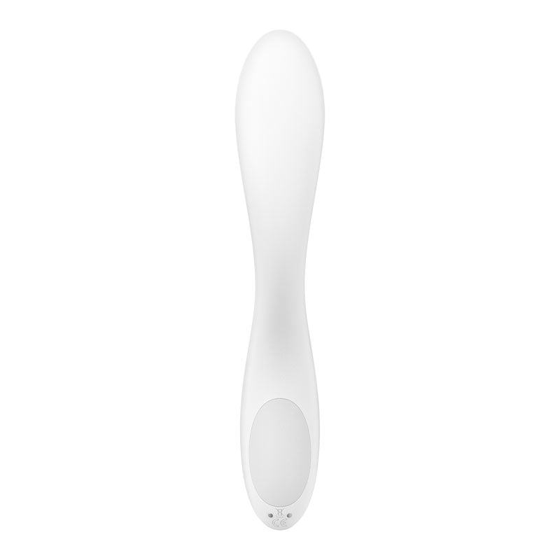 Satisfyer Rrrolling Pleasure White Usb Rechargeable Vibrator