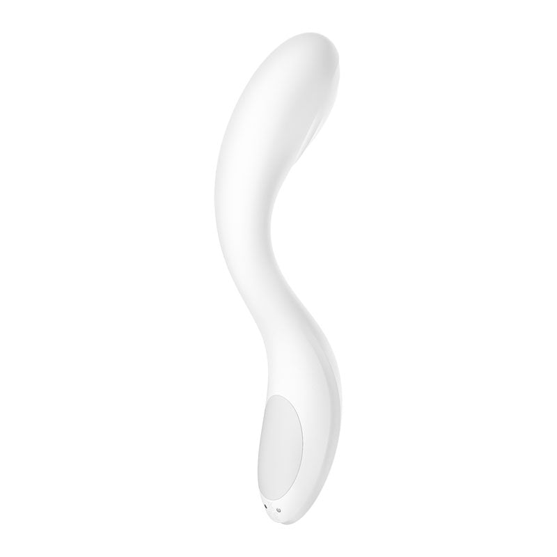Satisfyer Rrrolling Pleasure White Usb Rechargeable Vibrator