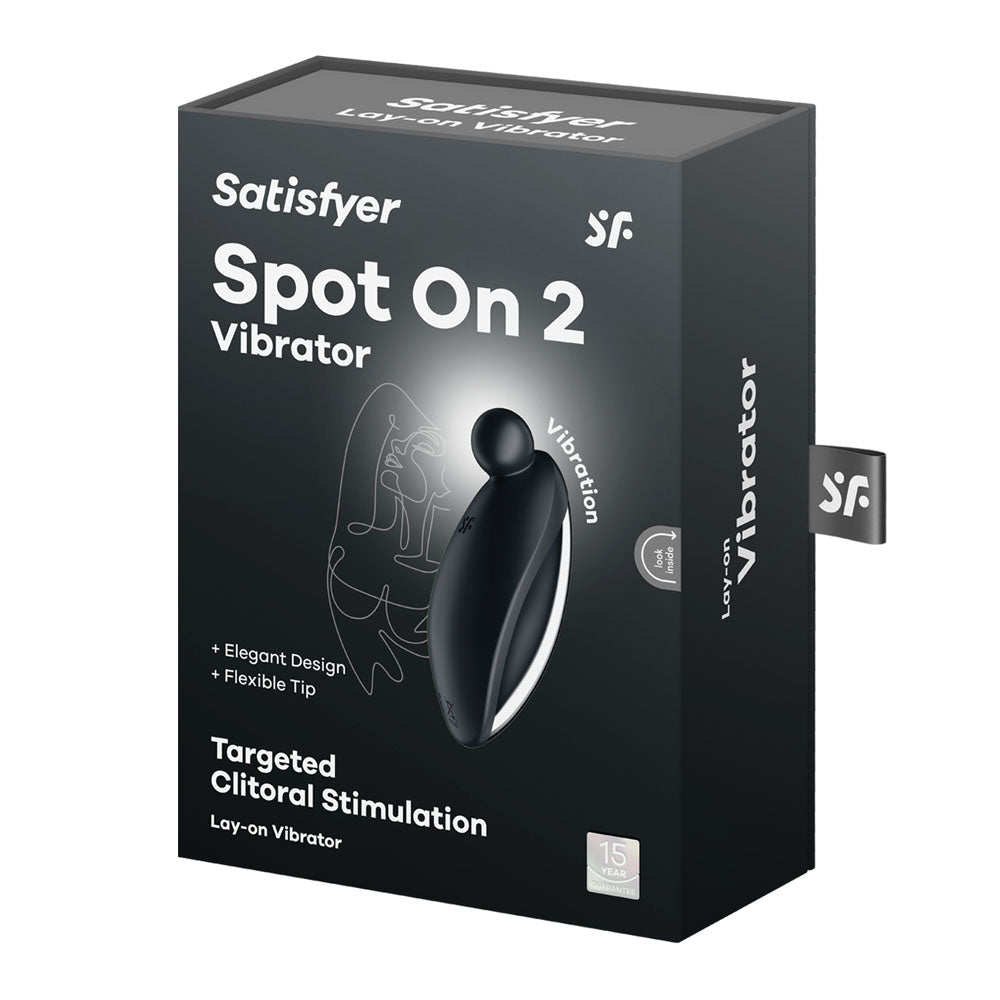 Satisfyer Spot On 2 Black Usb Rechargeable Stimulator