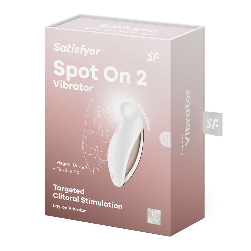 Satisfyer Spot On 2 White Usb Rechargeable Stimulator