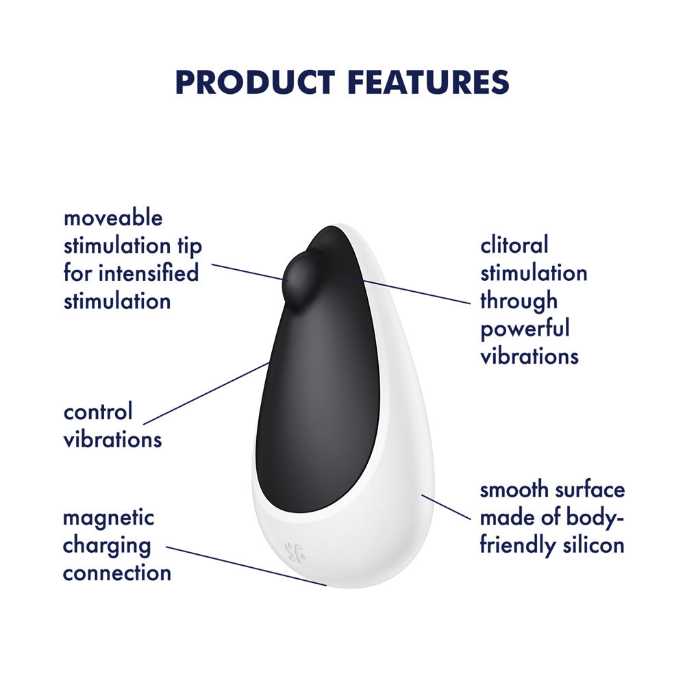 Satisfyer Spot On 3 Black Usb Rechargeable Stimulator