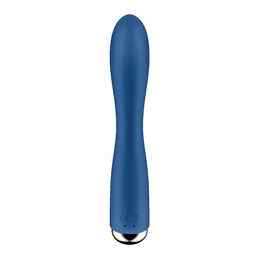 Satisfyer Spinning Rabbit 1 Blue Blue 20 Cm Usb Rechargeable Rotating Rabbit Vibrator