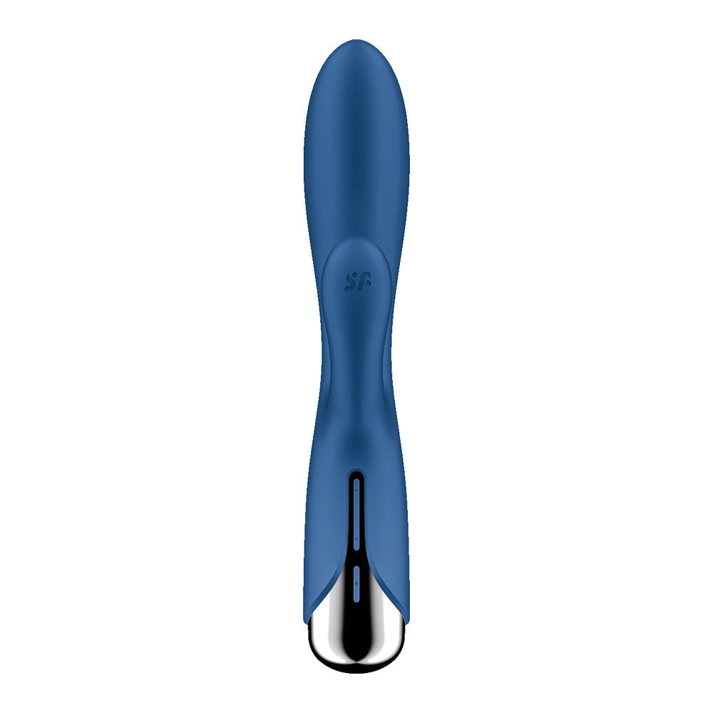 Satisfyer Spinning Rabbit 1 Blue Blue 20 Cm Usb Rechargeable Rotating Rabbit Vibrator
