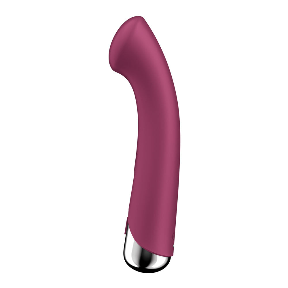 Satisfyer Spinning G Spot 1 Red Red 16.5 Cm Usb Rechargeable Rotating Vibrator