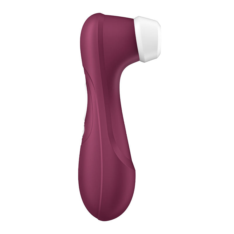 Satisfyer Pro 2 Generation 3 With App Control Wine Red Wine Red Touch Free Usb Rechargeable Clitoral Stimulator