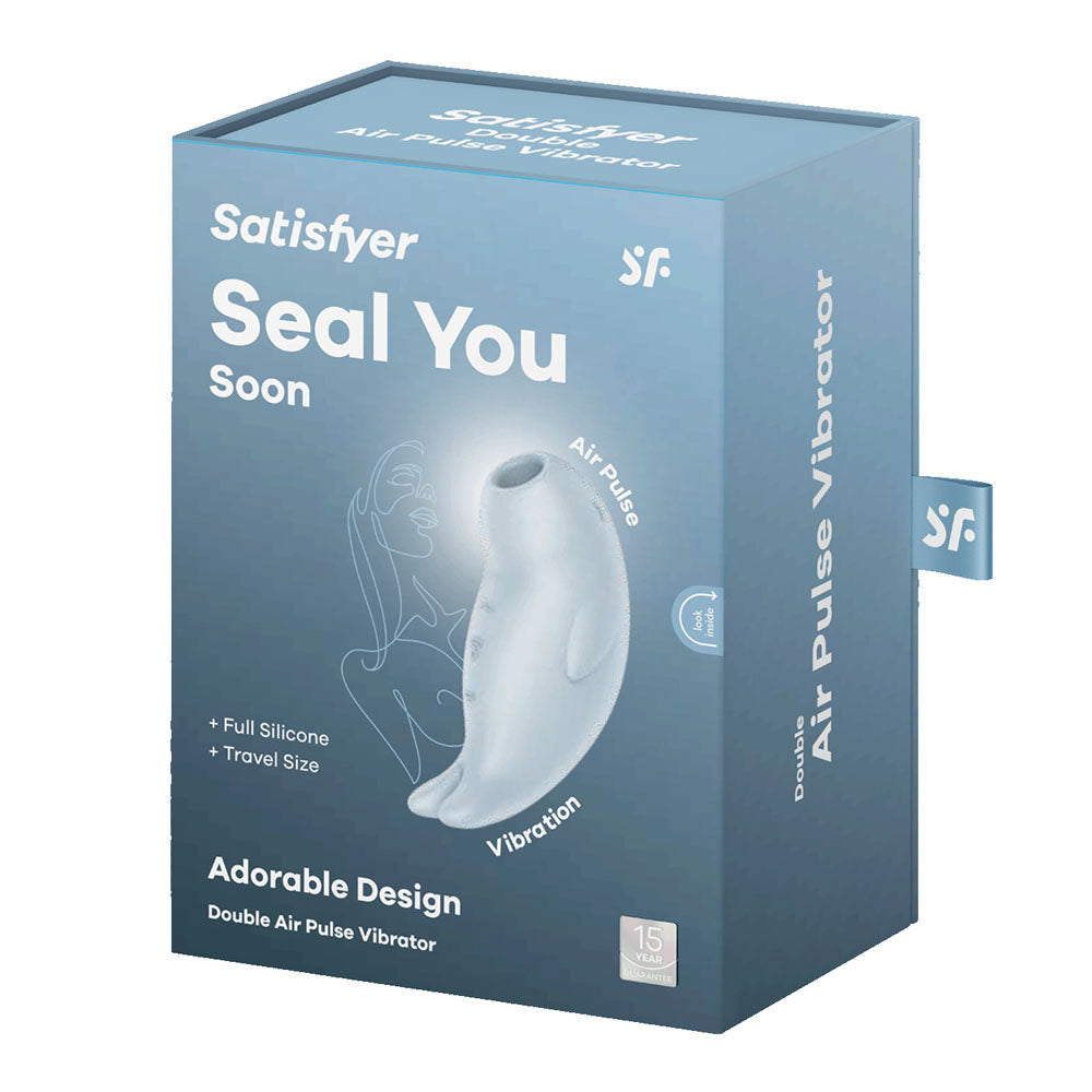 Satisfyer Seal You Soon Baby Blue Usb Rechargeable Air Pulse Stimulator