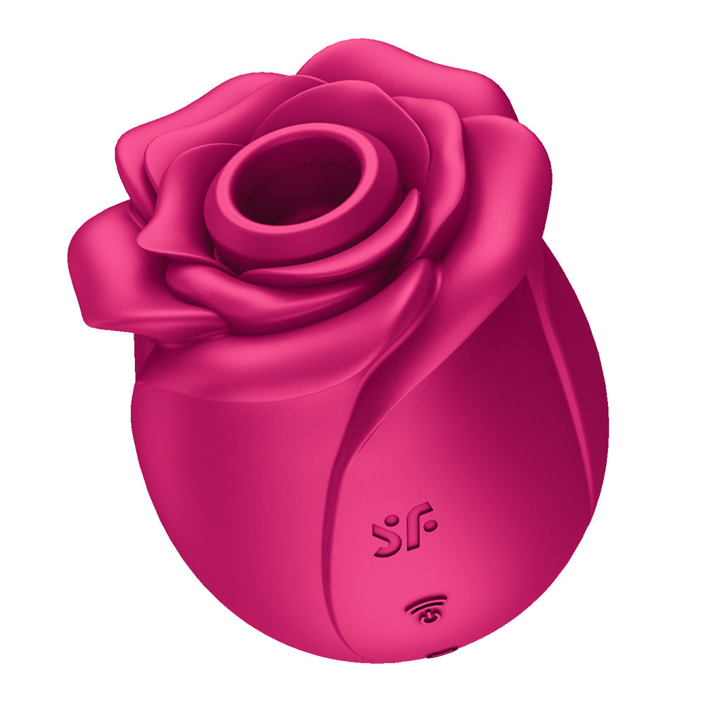Satisfyer Pro 2 Classic Blossom Red Usb Rechargeable Air Pulse Rose Stimulator