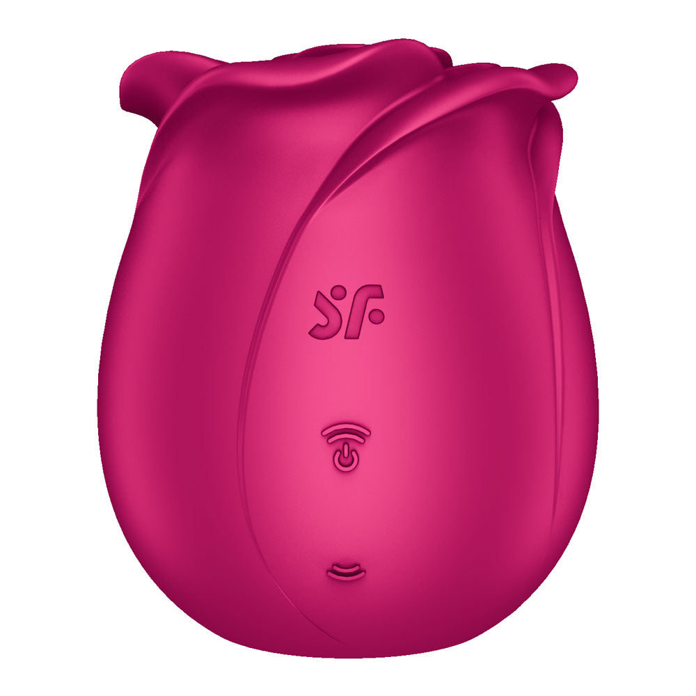 Satisfyer Pro 2 Classic Blossom Red Usb Rechargeable Air Pulse Rose Stimulator