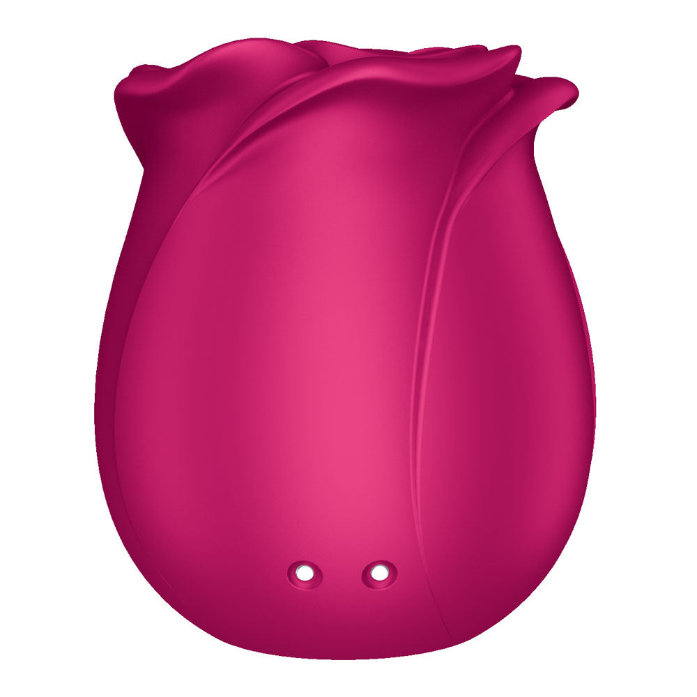 Satisfyer Pro 2 Classic Blossom Red Usb Rechargeable Air Pulse Rose Stimulator