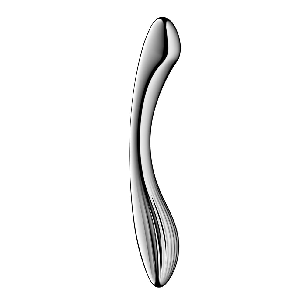 Satisfyer Pure Gravity 1 Chrome Steel 22 Cm Dildo