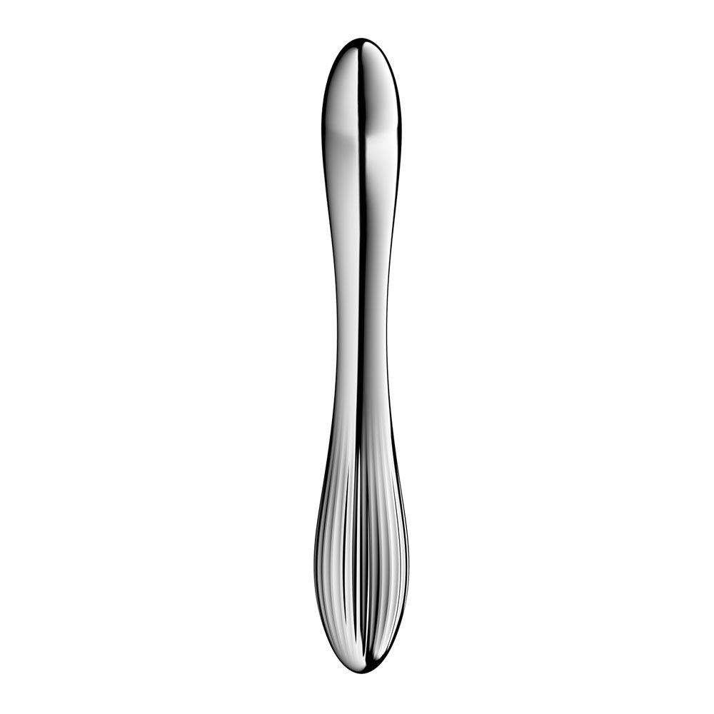Satisfyer Pure Gravity 1 Chrome Steel 22 Cm Dildo