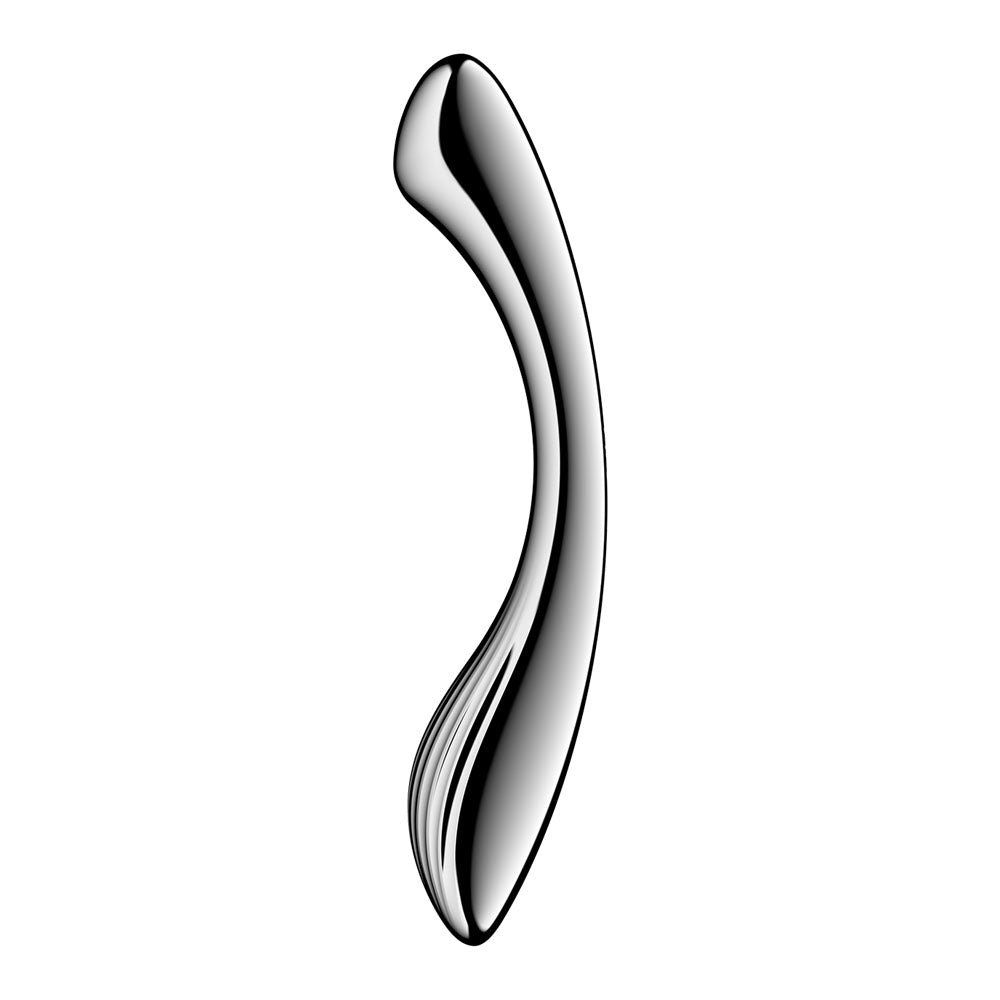 Satisfyer Pure Gravity 1 Chrome Steel 22 Cm Dildo