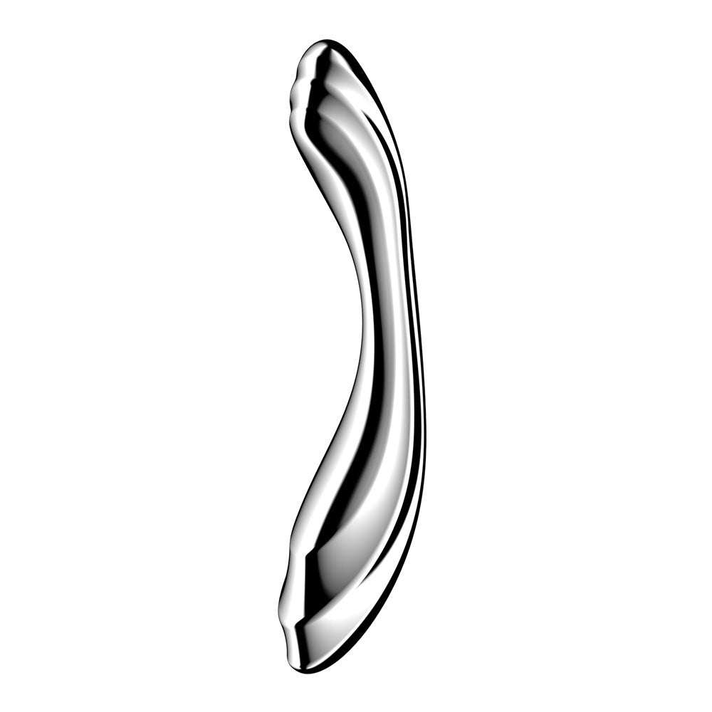 Satisfyer Pure Gravity 2 Chrome Steel 21 Cm Dildo
