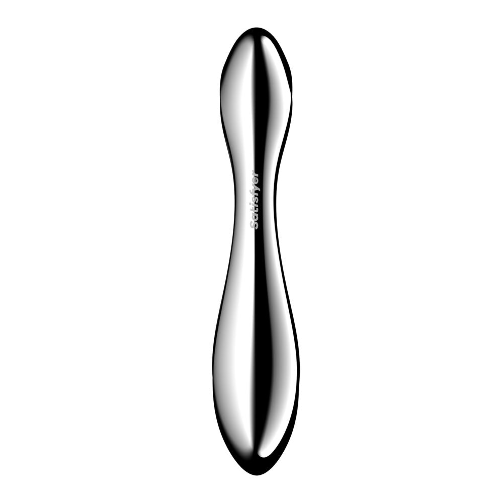 Satisfyer Pure Gravity 2 Chrome Steel 21 Cm Dildo