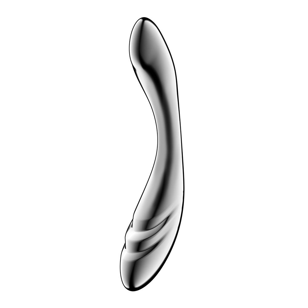 Satisfyer Pure Gravity 3 Chrome Steel 21 Cm Dildo