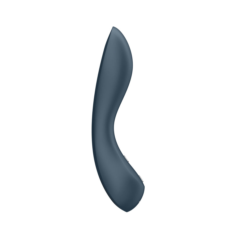 Satisfyer G Spot Wave 4 Dark Blue 21 Cm Usb Rechargeable Vibrator With Robotic G Spot Stimulation