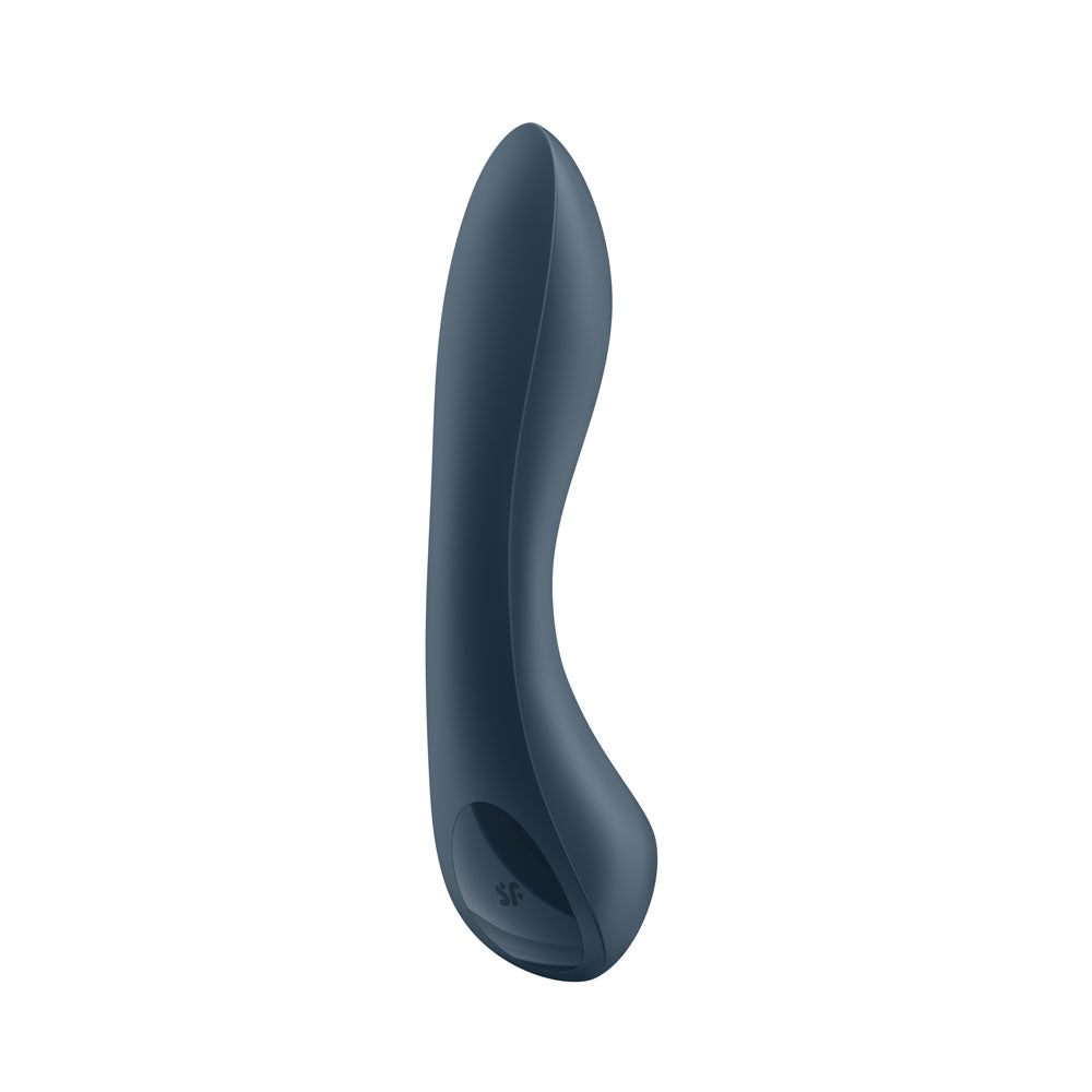 Satisfyer G Spot Wave 4 Dark Blue 21 Cm Usb Rechargeable Vibrator With Robotic G Spot Stimulation