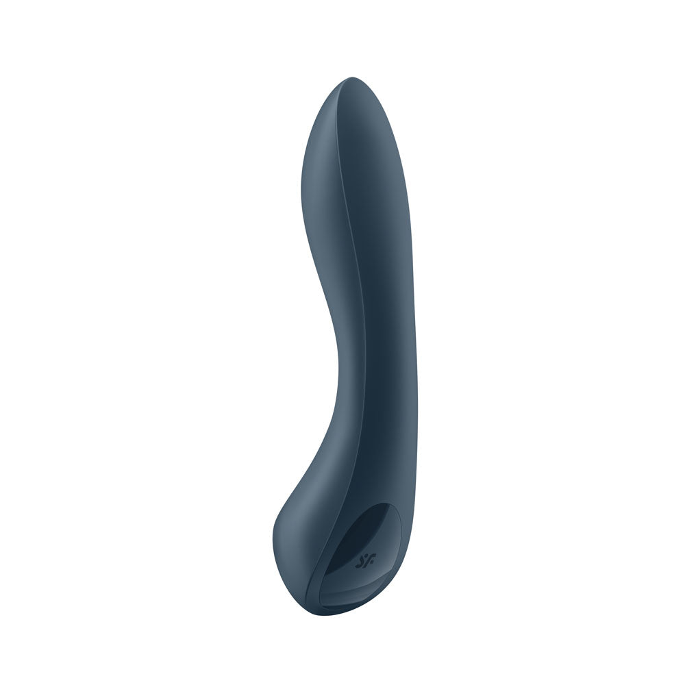 Satisfyer G Spot Wave 4 Dark Blue 21 Cm Usb Rechargeable Vibrator With Robotic G Spot Stimulation