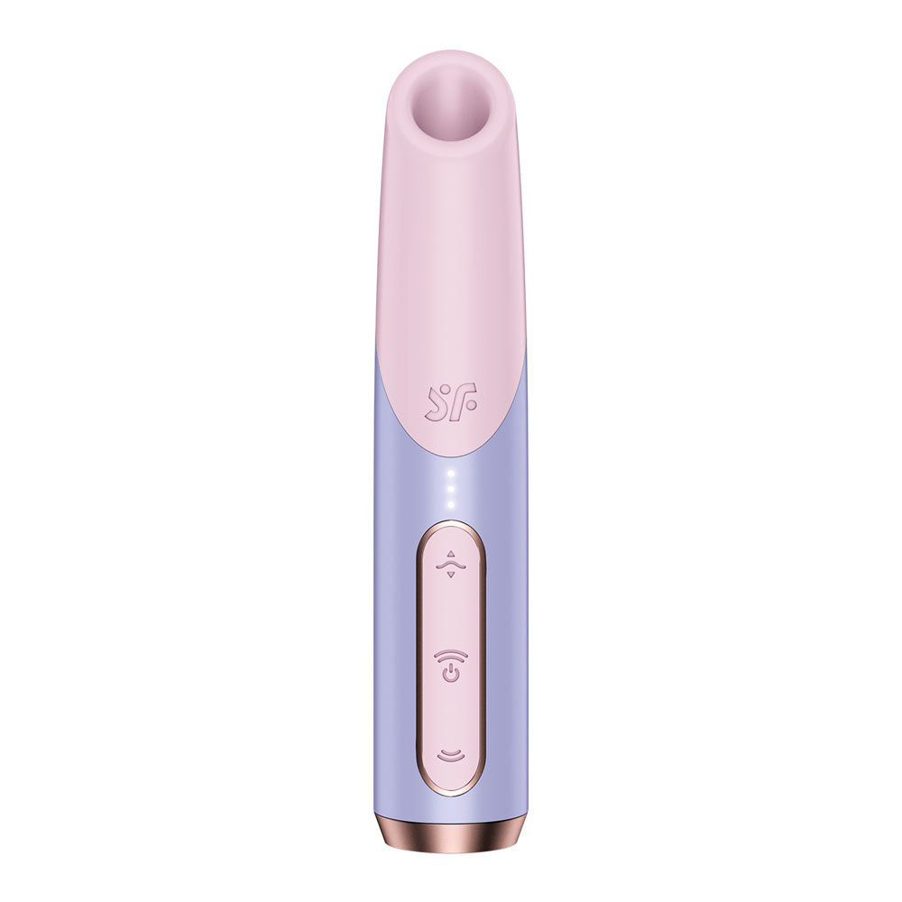 Satisfyer Bold Kiss Purple Usb Rechargeable Air Pulse Stimulator