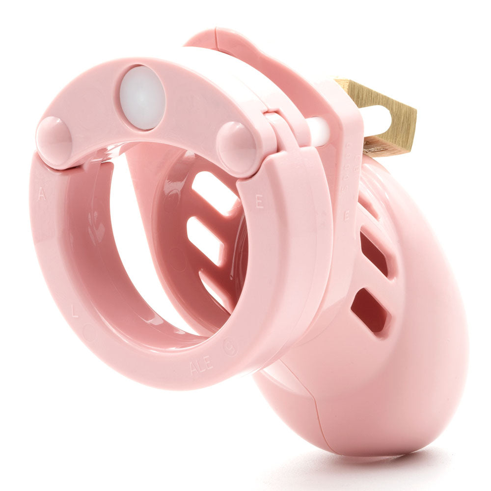 Cb 6000 S Chastity Cock Cage Kit Pink Pink 2.5 Inch Cock Cage Kit