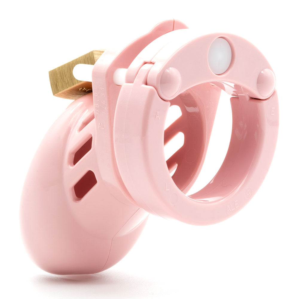 Cb 6000 S Chastity Cock Cage Kit Pink Pink 2.5 Inch Cock Cage Kit