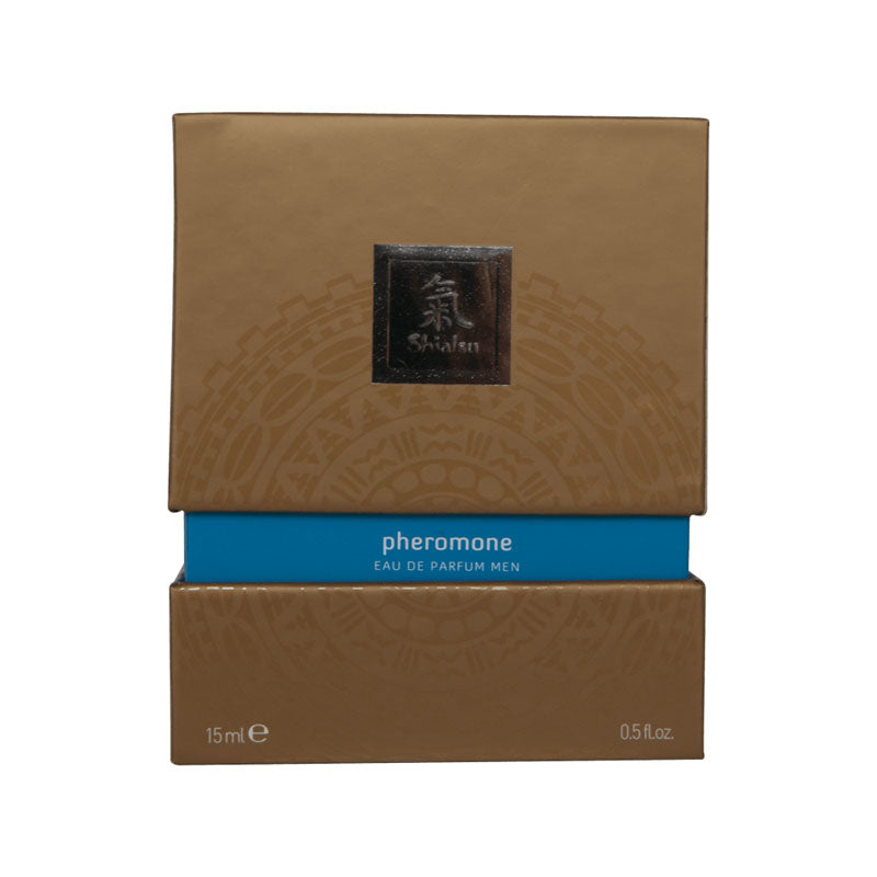 Shiatsu Pheromone Eau De Parfum Men Light Blue Pheromone Fragrance For Men 15 Ml