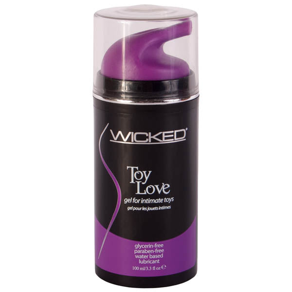 Wicked Toy Love Glycerin Free Water Based Lubricant 100 Ml (3.3 Oz) Bottle
