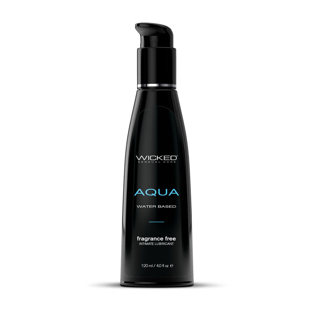 Wicked Aqua Water Based Lubricant 120 Ml (4 Oz) Bottle